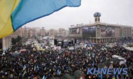Киевские сторонники Майдана въехали в Харьков